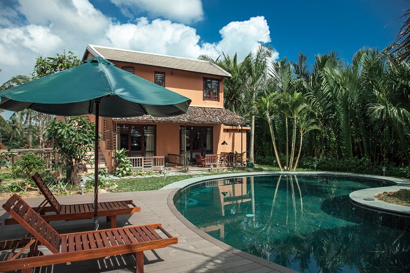 An villa là địa chỉ nghỉ dưỡng hấp dẫn du khách tại Hội An.