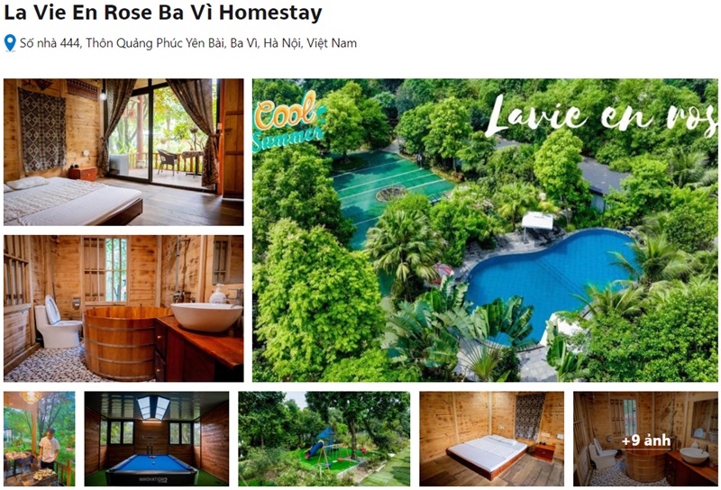 La Vie En Rose Homestay Ba Vì