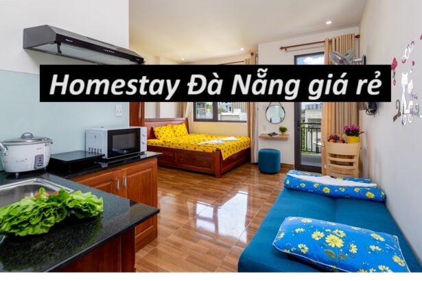 Homestay Đà Nẵng gần biển Mỹ Khê giá rẻ, view đẹp.