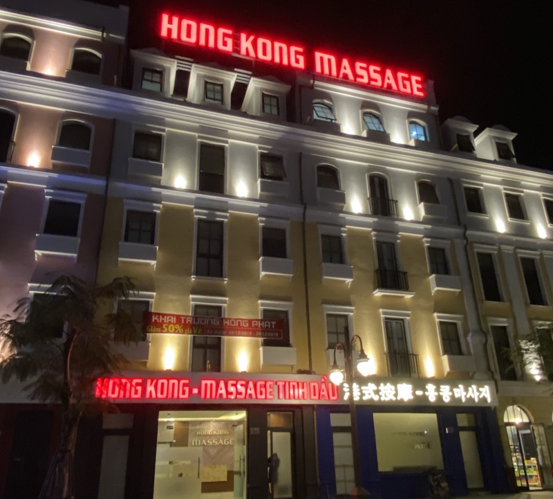 Hongkong Massage - massage Hạ Long lớn.