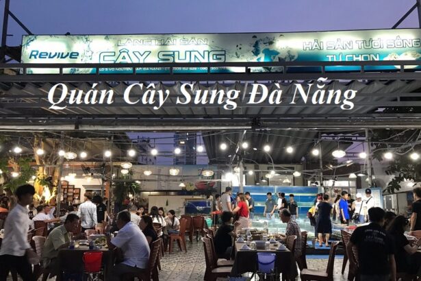 Review Quán Cây Sung Đà Nẵng, quán nhậu Cây Sung ở Đà Nẵng.