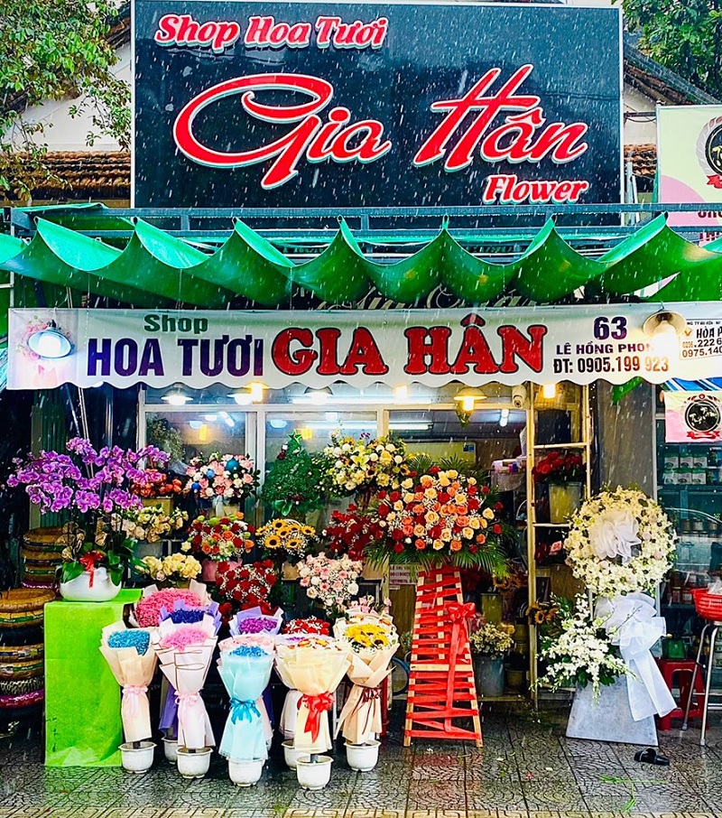 Shop hoa Đà Nẵng giá rẻ - Gia Hân.