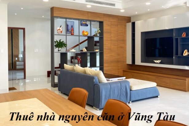 Địa điểm cho thuê nhà nguyên căn Vũng Tàu theo ngày giá rẻ.