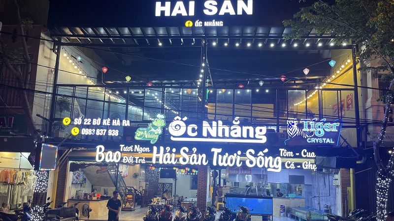 Hải sản Ốc Nhắng.