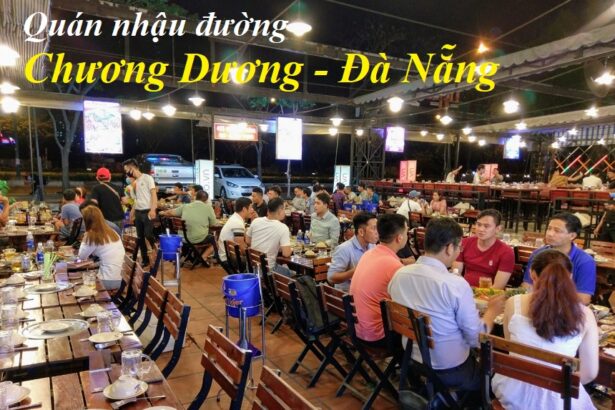 Quán nhậu Chương Dương Đà Nẵng, quán nhậu đường Chương Dương.