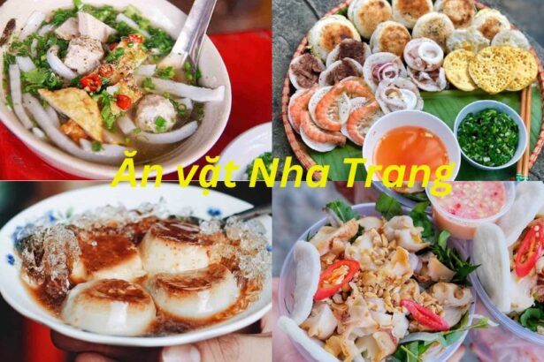 Các món ăn vỉa hè ngon ở Nha Trang, ăn vặt Nha Trang ngon.