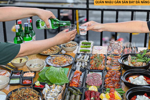 Quán nhậu gần sân bay Đà Nẵng giá rẻ, mồi ngon, không gian đẹp