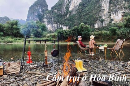 Điểm cắm trại Hòa Bình, camping ở Hòa Bình gần gũi thiên nhiên.