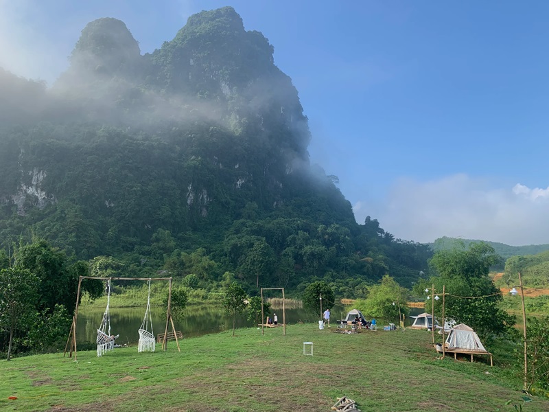 Hoà Bình Hideaway Camping - Điểm cắm trại Hòa Bình.