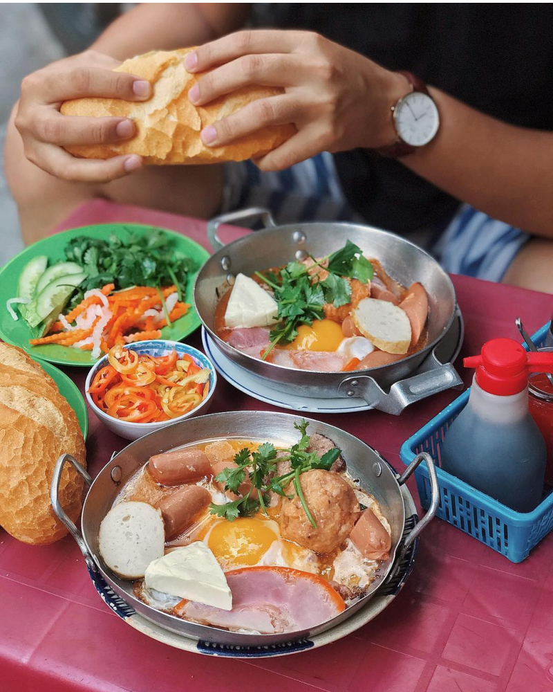 bánh mì chảo Vũng Tàu