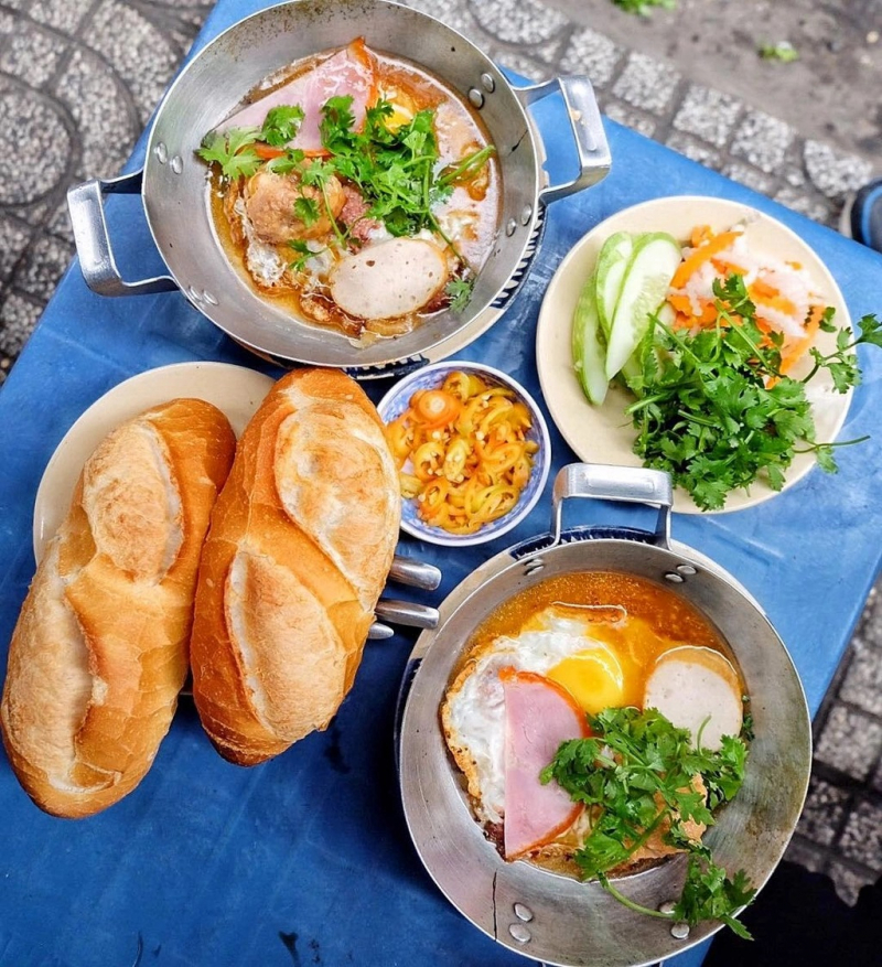 bánh mì chảo Vũng Tàu