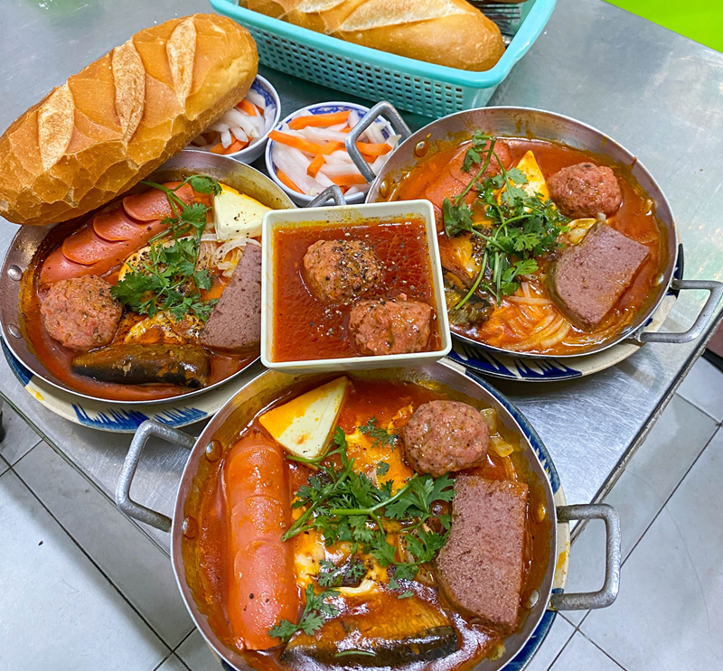 bánh mì chảo Vũng Tàu