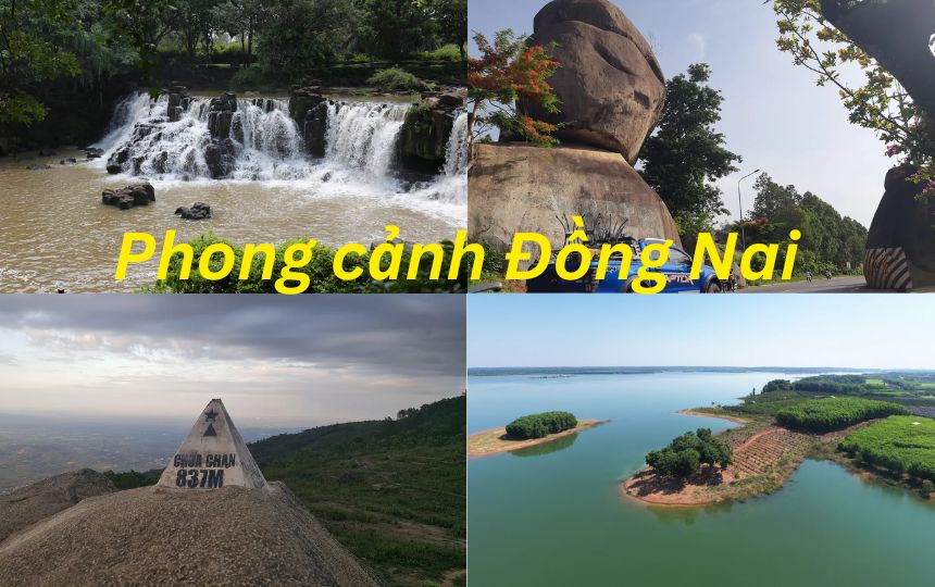 Phong cảnh Đồng Nai đẹp, Đồng Nai có những cảnh đẹp nào?