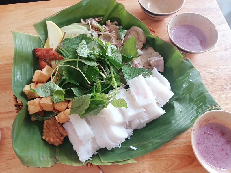 Bún đậu A Chảnh.