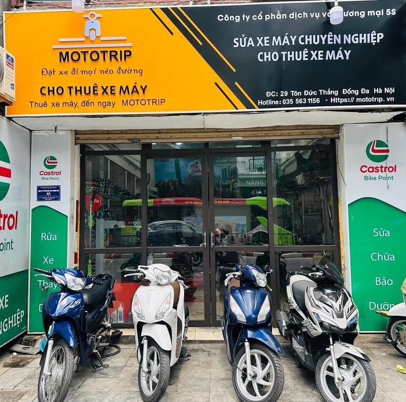 Thuê xe máy Hà Nội giao tận nơi - Mototrip.