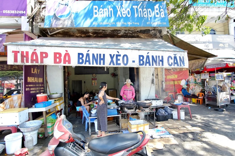 Bánh căn Tháp Bà - Bánh xèo bánh căn Tháp Bà.