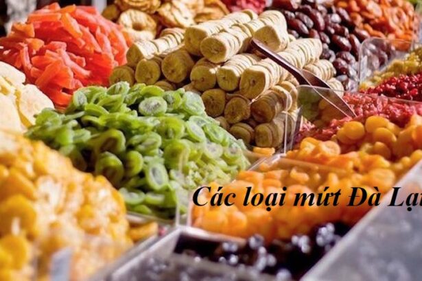 Các loại mứt Đà Lạt ngon, Đà Lạt có các món mứt gì ngon?