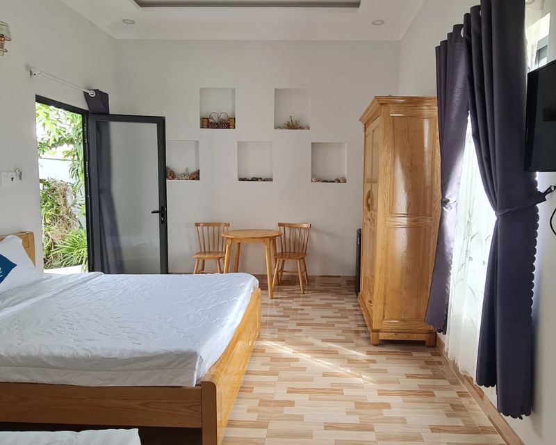 Phòng tại Homestay Sunrise Dốc Lết.