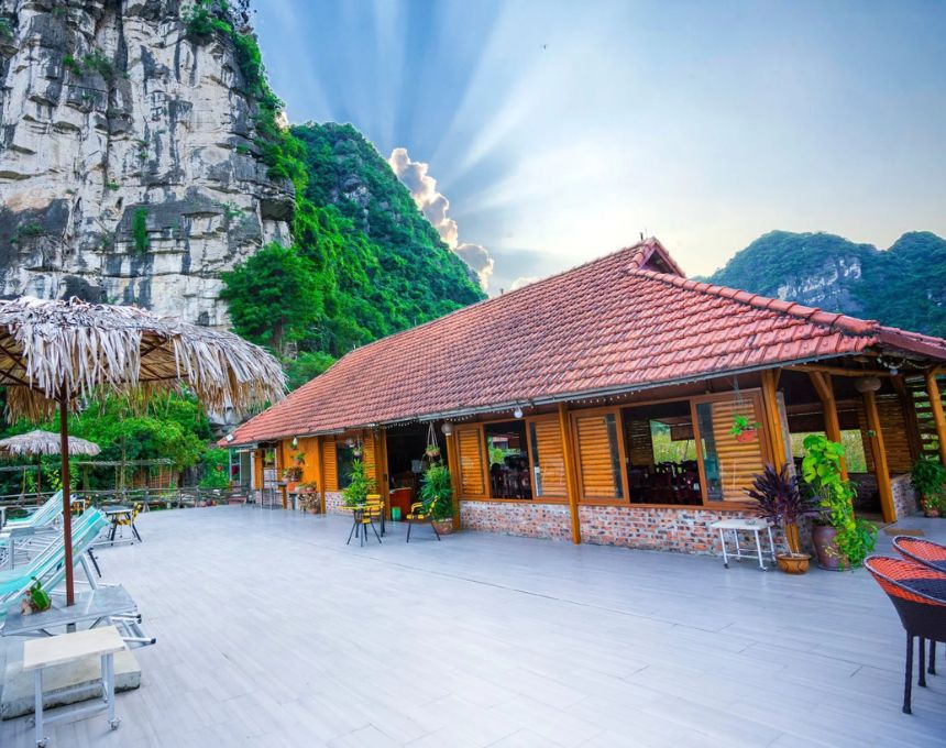 Giới thiệu Lotus Field Homestay Ninh Bình, tiện nghi, dịch vụ.