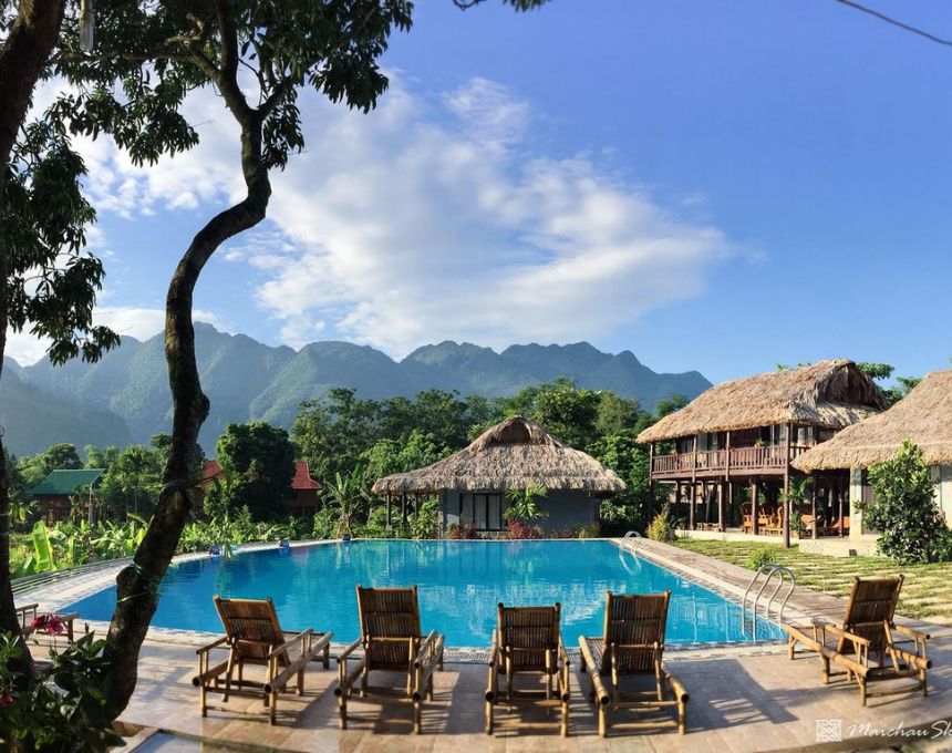 Đánh giá Mai Chau Sky Resort, khu nghỉ dưỡng ở Hòa Bình.