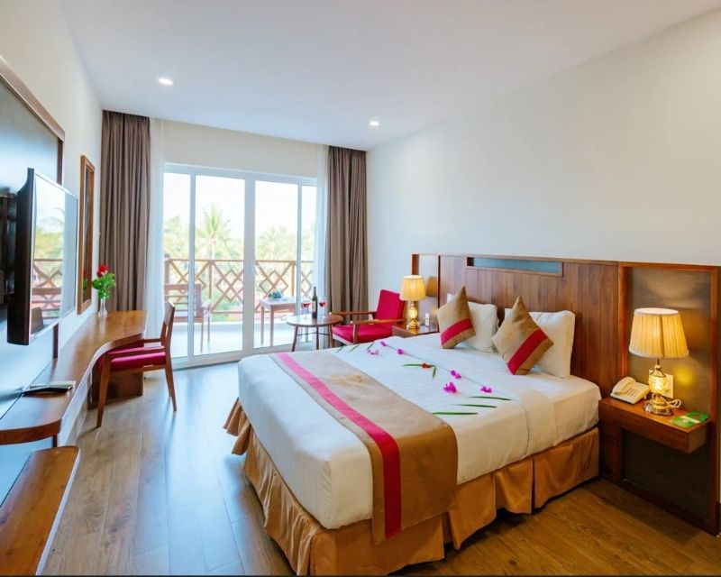 Phòng tại Làng Thụy Sĩ Resort Mũi Né.